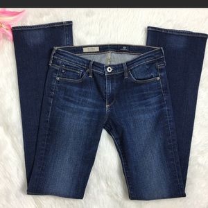 AG The Olivia Skinny Bootcut Jean Crest Wash